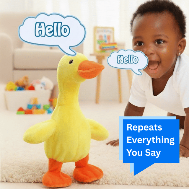 Rechargeable Walking Talking Singing Duck Toy - View 1