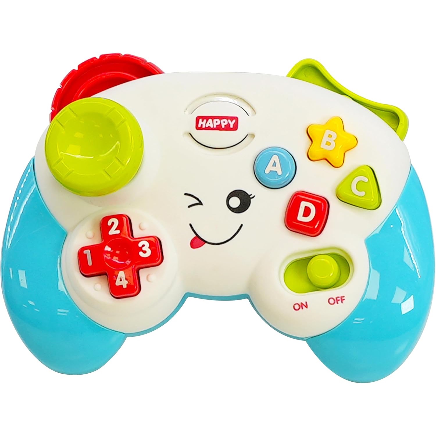 Baby Game Controller Toy with Lights & Music