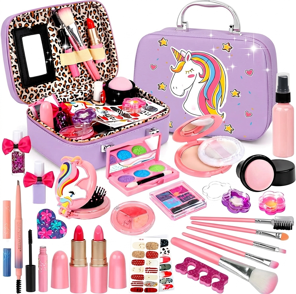 Kids Makeup Set for Girls (26 Pcs)