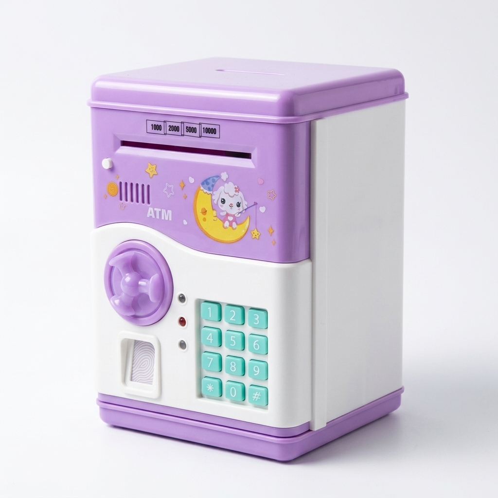 Mini ATM Piggy Bank for Kids